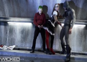 Harley Quinn Fucked By Joker & Batman - WickedPictures