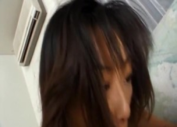 Yuka Takahashi takes clothes off while sucking cock to get cum