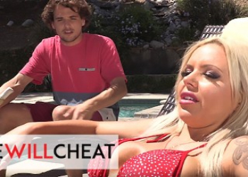 She Will Cheat - Busty Hot MILF Nina Elle Cheats Her Husband With The Pool Boy