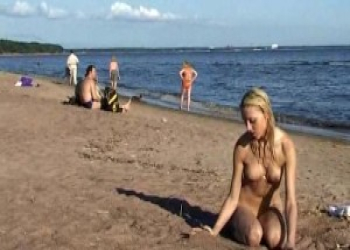 Young nudist beach teen